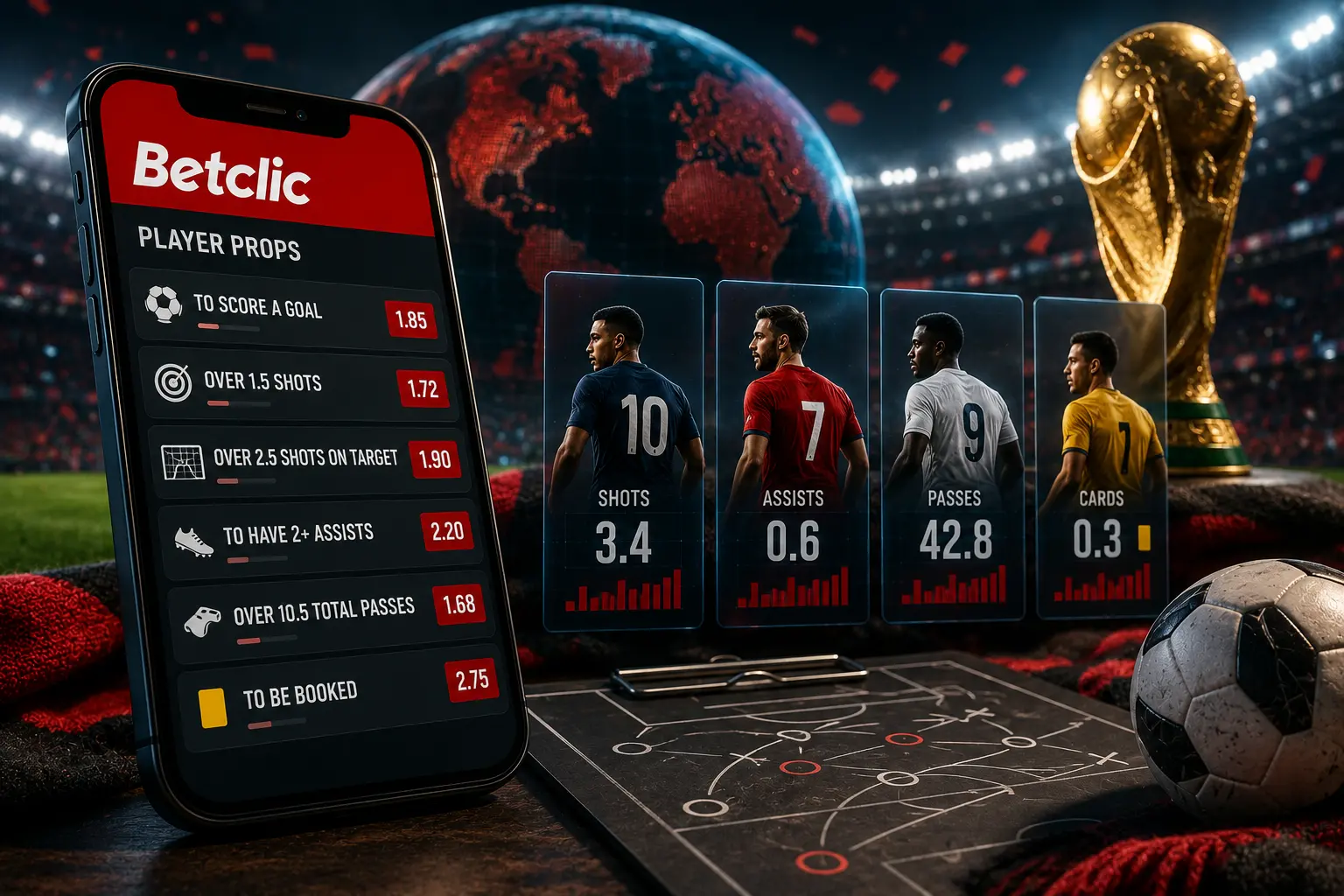 Betclic's Strategic Shift to Player Props Ahead of World Cup