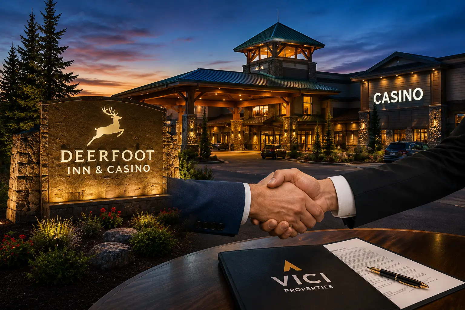 VICI Properties Acquires Deerfoot Inn & Casino